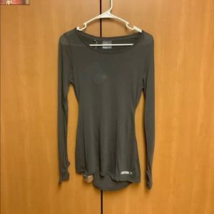 Gymshark Cross Back Long Sleeve Top NWT